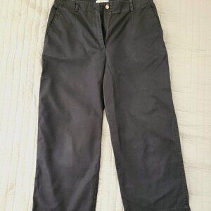 Talbots Wide-Leg Crop Pants, Petite 6